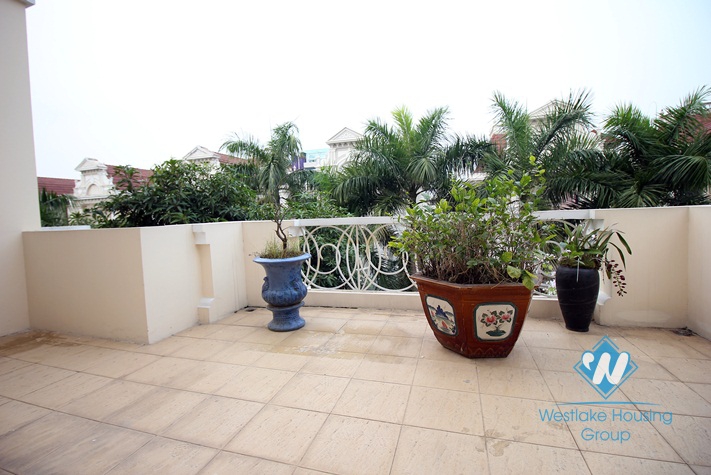 A house for rent in Ciputra T block, Tay Ho ward, Ha Noi